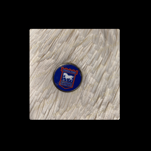 Ipswich Town Badge Round Pin Badge 20mm