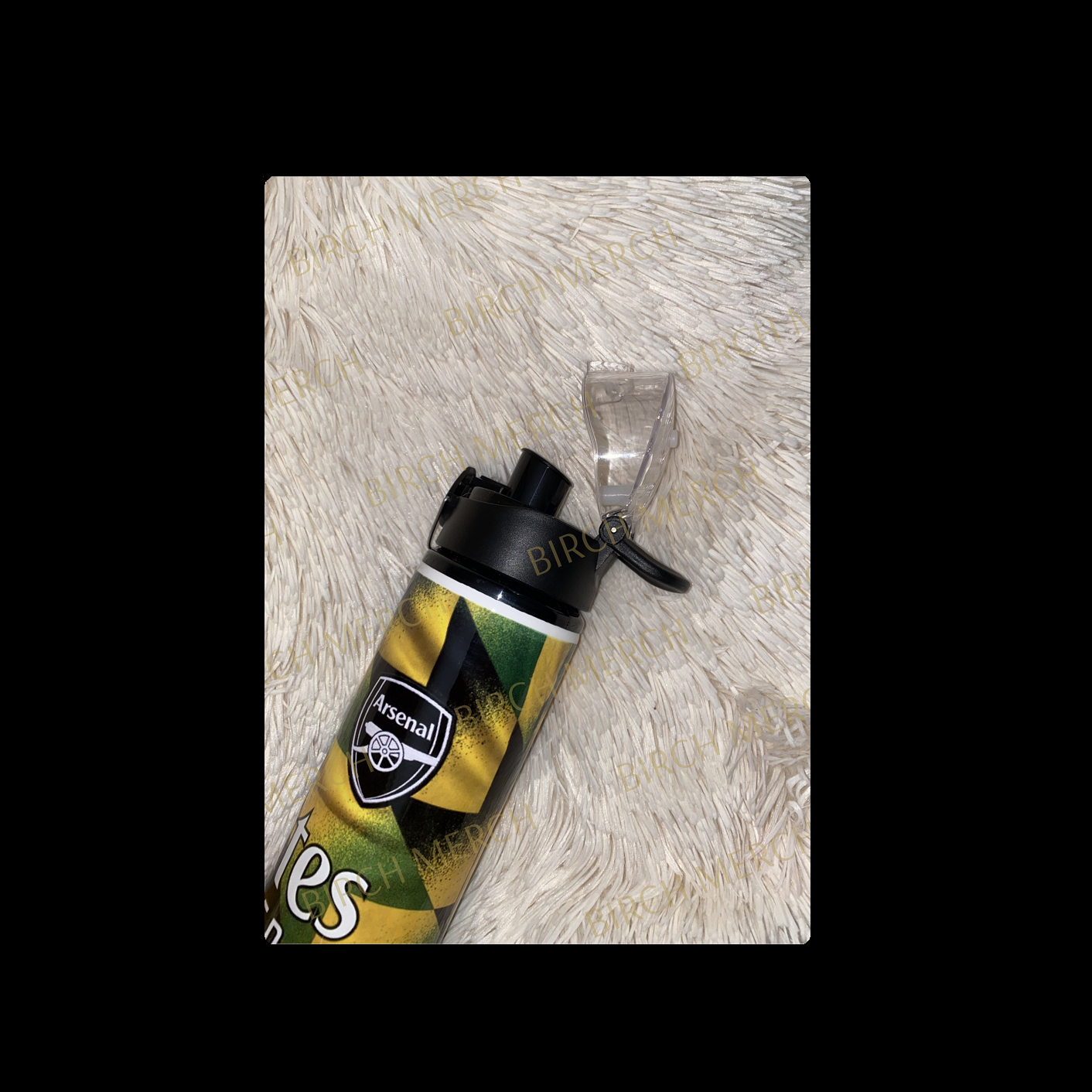 Arsenal 2022/23 Jamaica Pre Match Kit 750ml Aluminium Water Bottle
