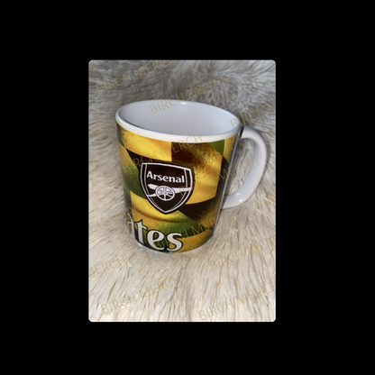 Arsenal 2022/23 Jamaica Pre Match Kit 11oz (330ml) Mug Full Wrap