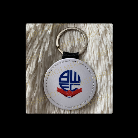 Bolton Wanderers Badge Round Keyring 5cm