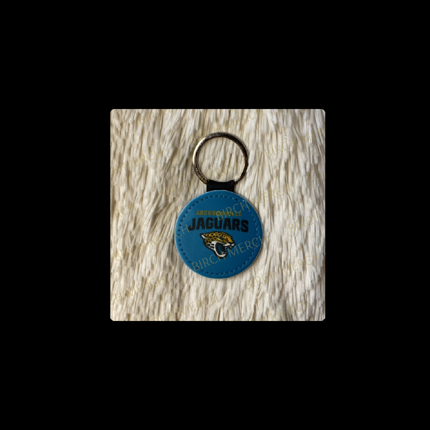 Jacksonville Jaguars Round Keyring 5cm