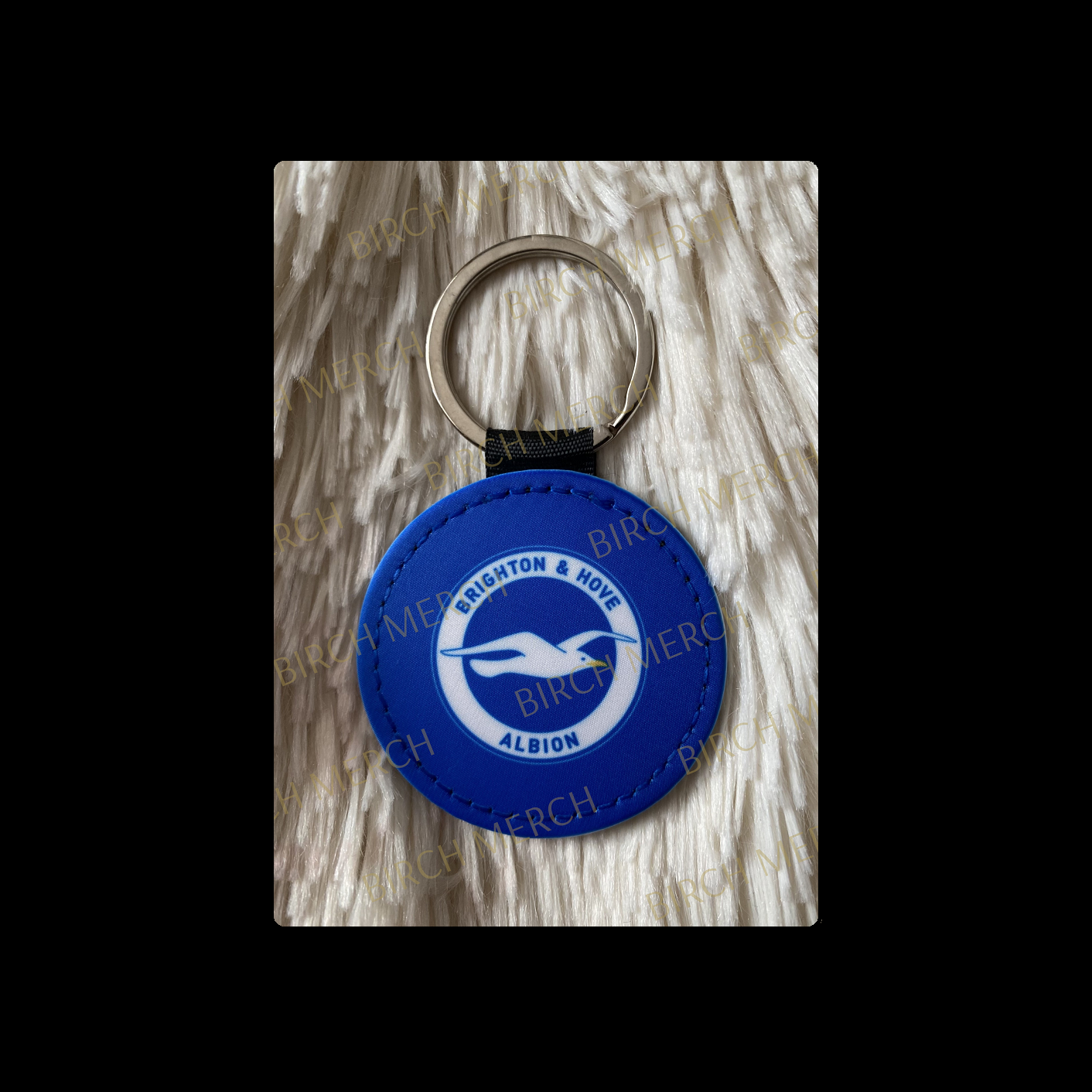 Brighton Badge Round Keyring 5cm