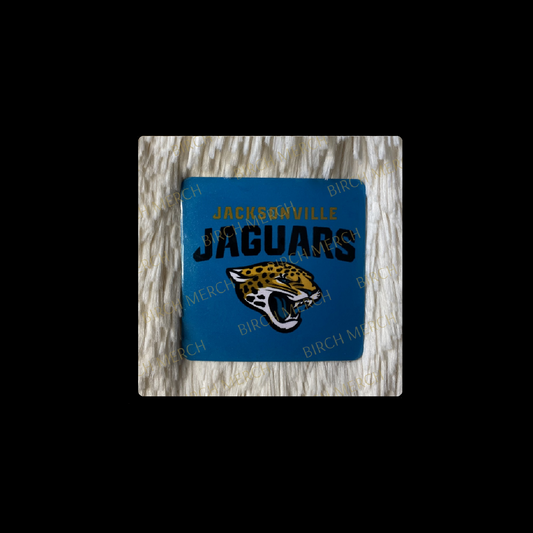 Jacksonville Jaguars Square Magnet 6.5cm x 6.5cm