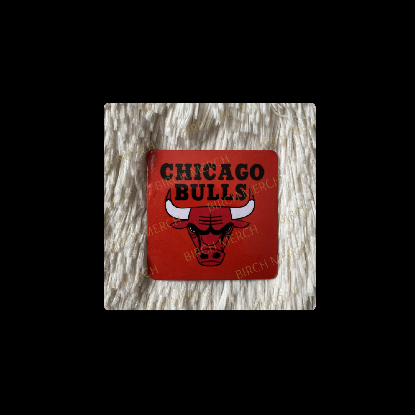 Chicago Bulls Square Magnet 6.5cm x 6.5cm