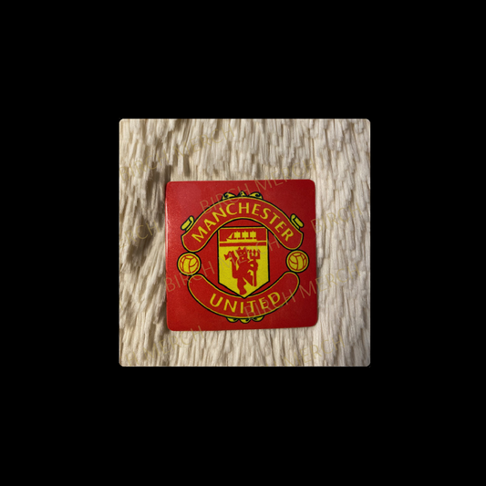 Manchester United Badge Square Magnet 6.5cm x 6.5cm