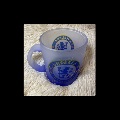 Chelsea Badge 11oz (330ml) Blue Two Tone Frosted Mug