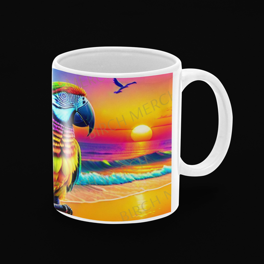 Parrot 11oz (330ml) Mug Full Wrap Design 1