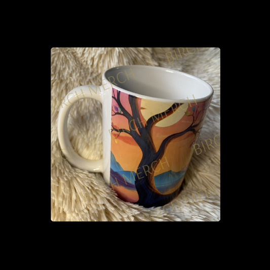 Owl 11oz (330ml) Mug Full Wrap Design 2