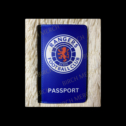 Glasgow Rangers Badge PU Material Passport Holder Wallet 15cm x 10cm