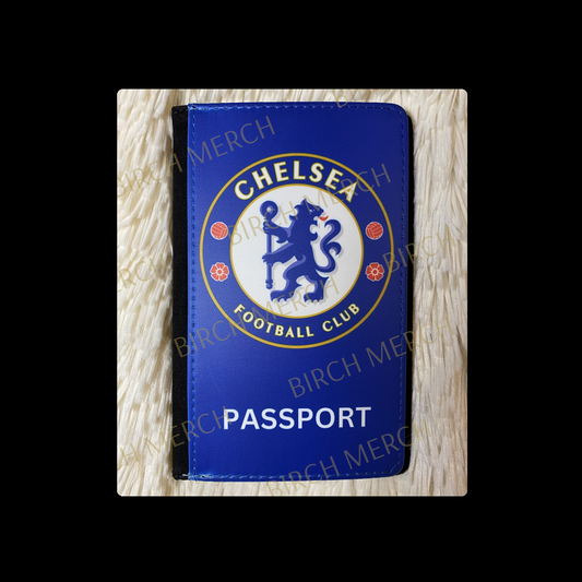 Chelsea Badge PU Material Passport Holder Wallet 15cm x 10cm