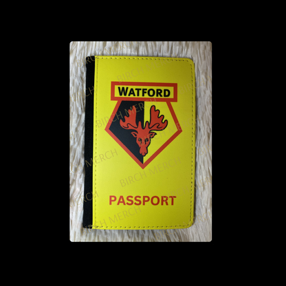 Watford Badge PU Material Passport Holder Wallet 15cm x 10cm