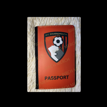 Bournemouth Badge PU Material Passport Holder Wallet 15cm x 10cm