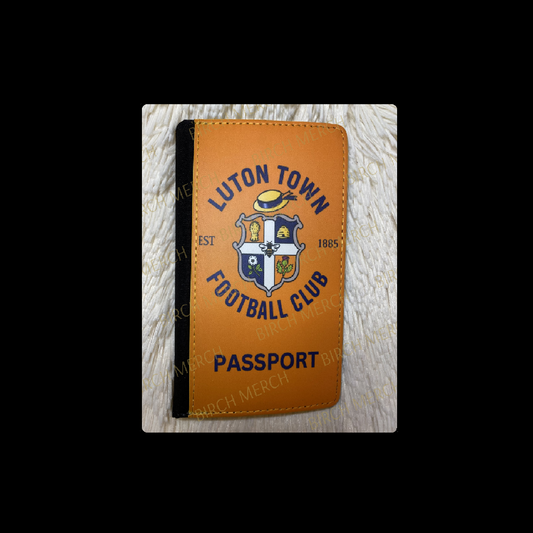 Luton Town Badge PU Material Passport Holder Wallet 15cm x 10cm