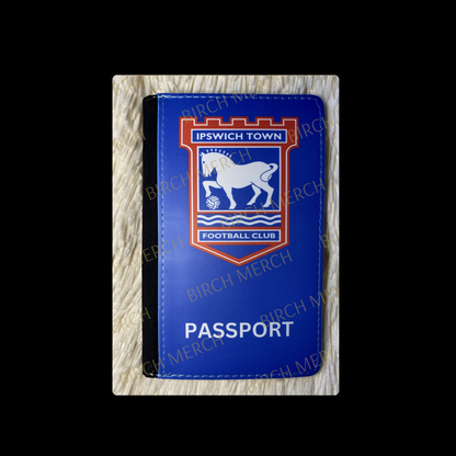 Ipswich Town Badge PU Material Passport Holder Wallet 15cm x 10cm