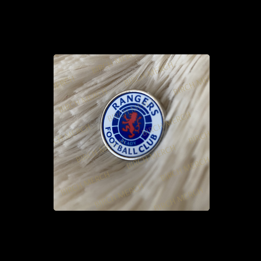 Glasgow Rangers Badge Round Pin Badge 20mm