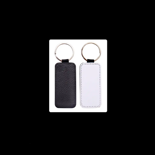 Personalised Custom Rectangular Keyring 4cm x 8cm