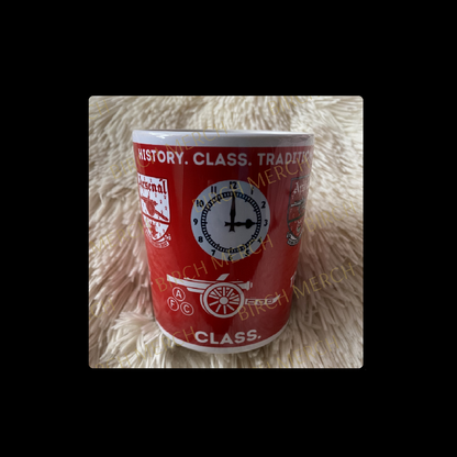 Arsenal History. Class. Tradition. 11oz (330ml) Mug Full Wrap