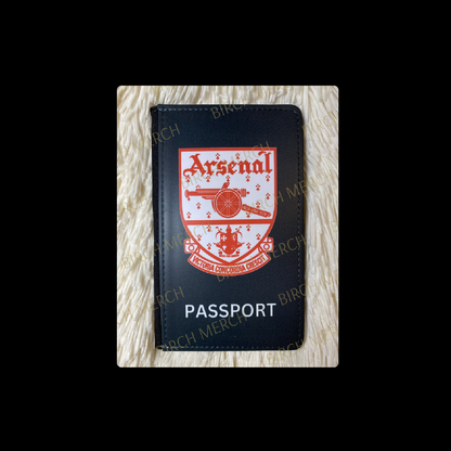 Arsenal 1949-1990 Badge PU Material Passport Holder Wallet 15cm x 10cm