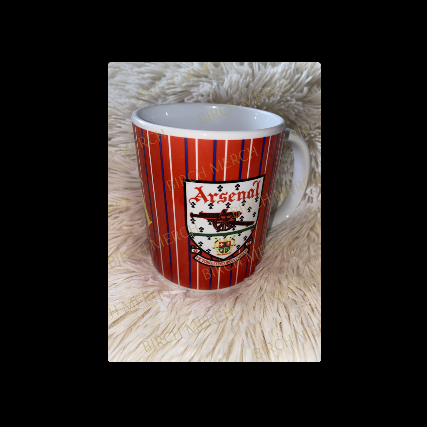 Arsenal 1990-1993 Badge Retro Style Red 11oz (330ml) Mug Full Wrap