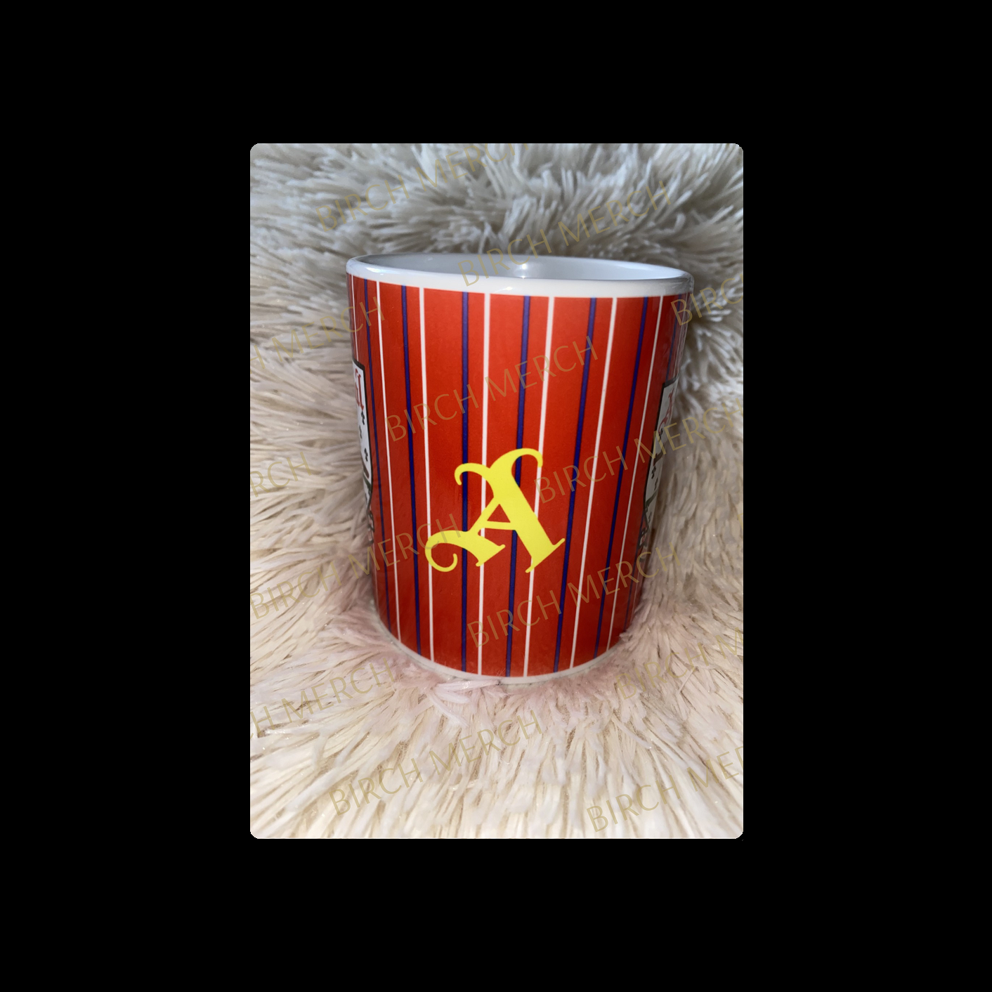 Arsenal 1990-1993 Badge Retro Style Red 11oz (330ml) Mug Full Wrap