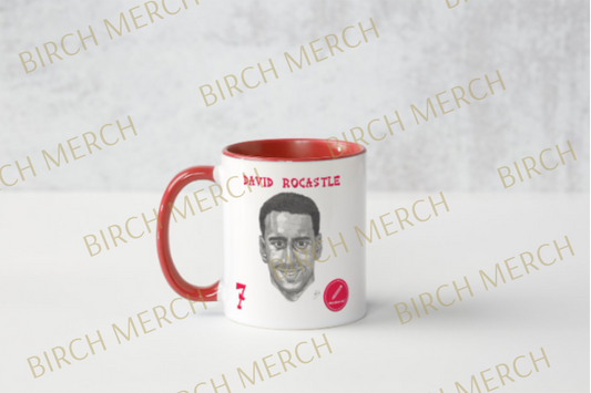 Arsenal Legends David 'Rocky' Rocastle 11oz (330ml) Mug