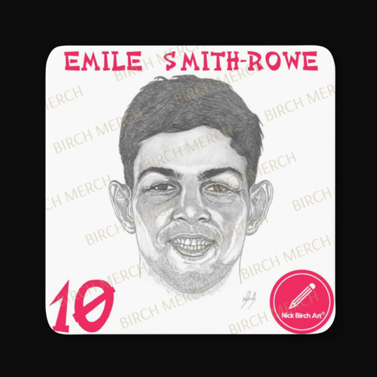 Arsenal Current Players Emile Smith Rowe Square Coaster 9cm x 9cm