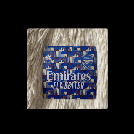 Arsenal 2021/22 TFL (Transport For London) Pre Match Kit Square Magnet 6.5cm x 6.5cm