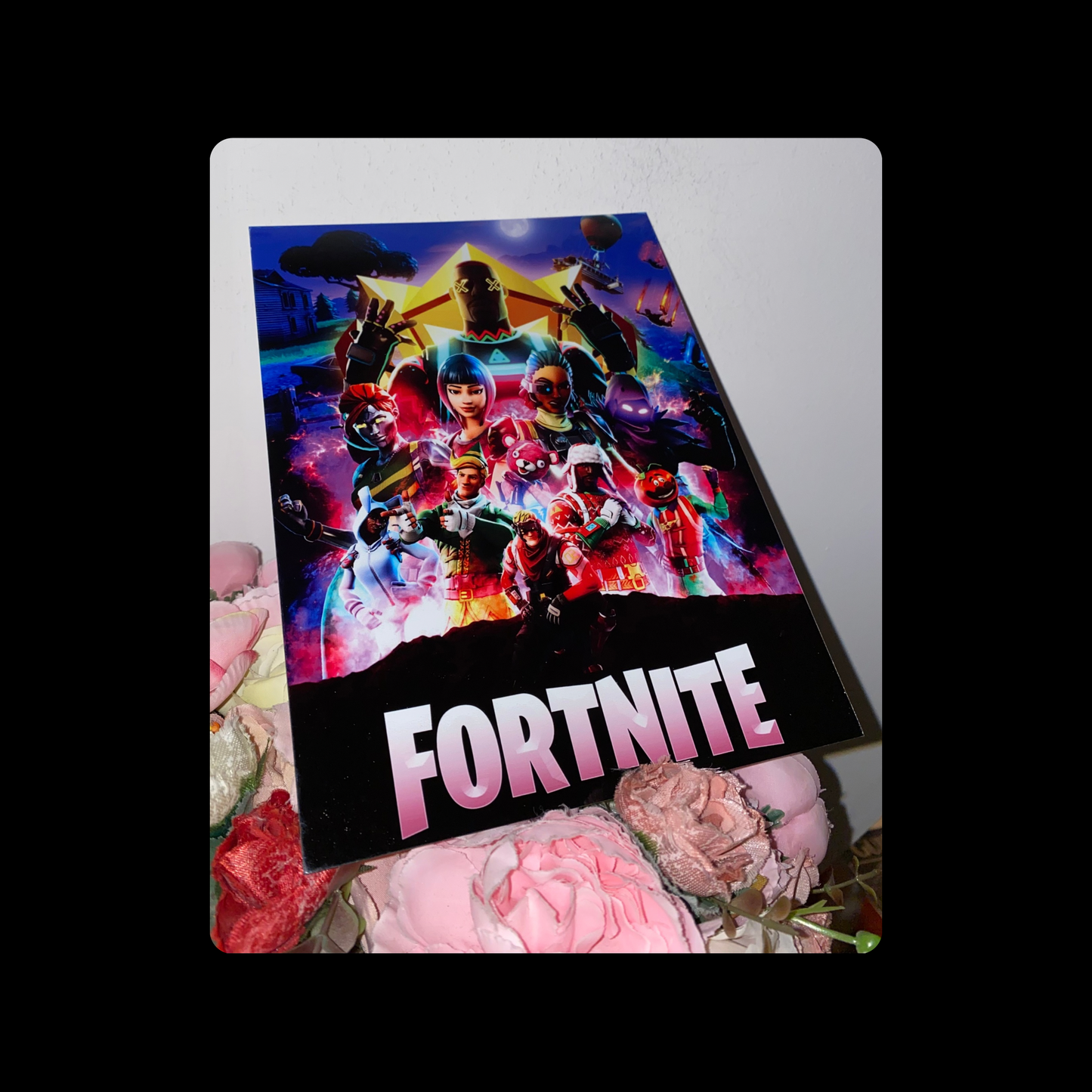 Fortnite Metal Bar Sign 15cm x 20cm