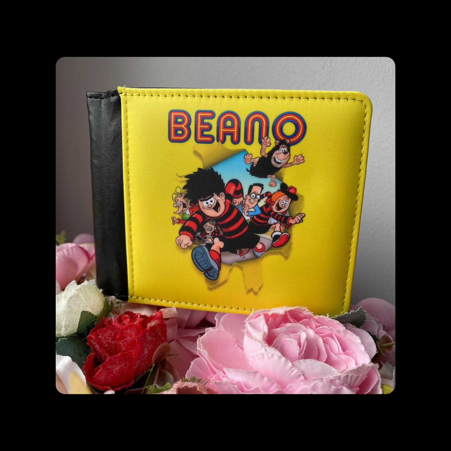 Beano Yellow PU Material Wallet