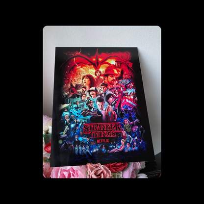 Stranger Things Metal Bar Sign 15cm x 20cm