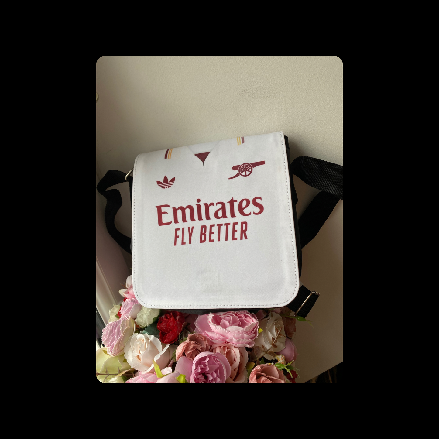 Arsenal 2025/26 3rd Kit Crossover Shoulder Bag 22cm x 19cm