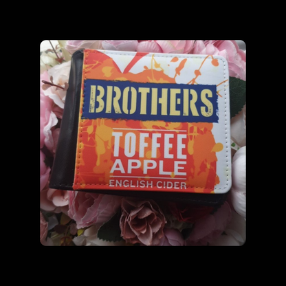 Brothers Toffee Apple Cider PU Material Wallet 10cm x 9.5cm