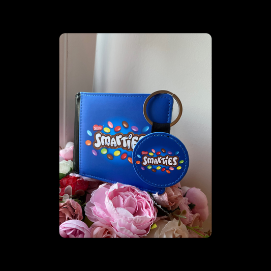 Smarties PU Material Wallet & Keyring