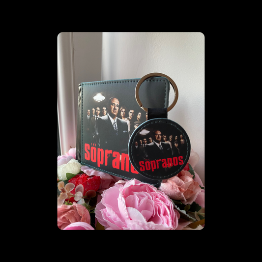 The Sopranos PU Material Wallet & Keyring