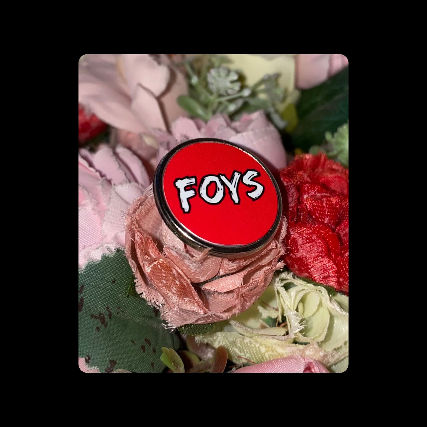 Arsenal FOYS Round Pin Badge 20mm