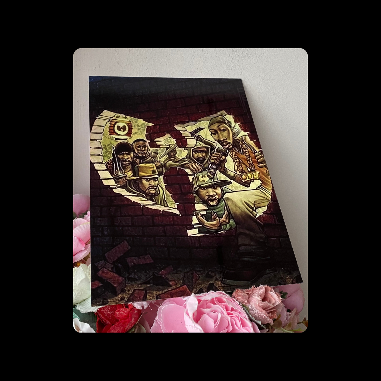 Wu-Tang Clan Members Wall Art Logo Metal Bar Sign 15cm x 20cm
