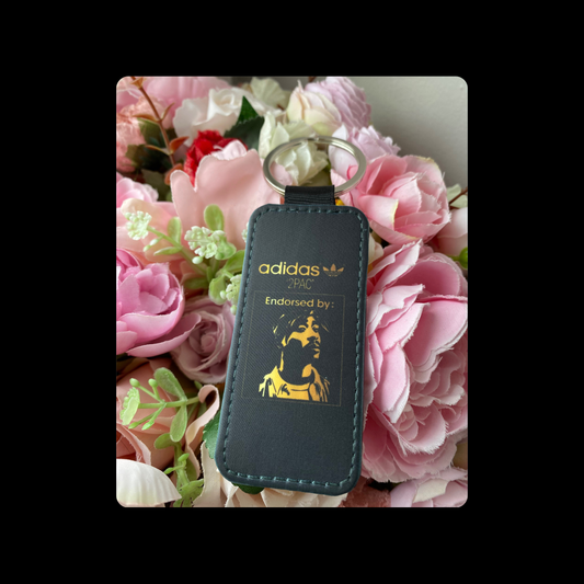 Adidas Endorsed By 2Pac Black & Gold Keyring