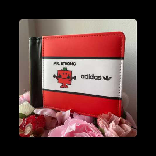 Adidas Mr Men Mr Strong PU Material Wallet