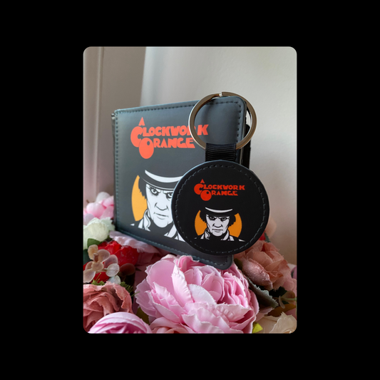 A Clockwork Orange PU Material Wallet & Keyring