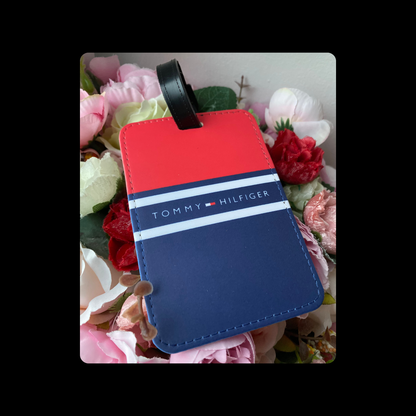 Tommy Hilfiger PU Material Luggage Tag