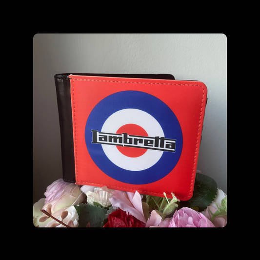 Lambretta Red PU Material Wallet