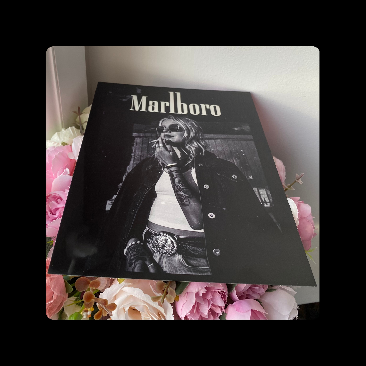 Marlboro Cigarettes Metal Bar Sign 15cm x 20cm
