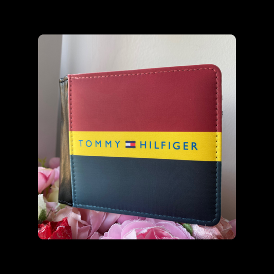Tommy Hilfiger Retro Style PU Material Wallet