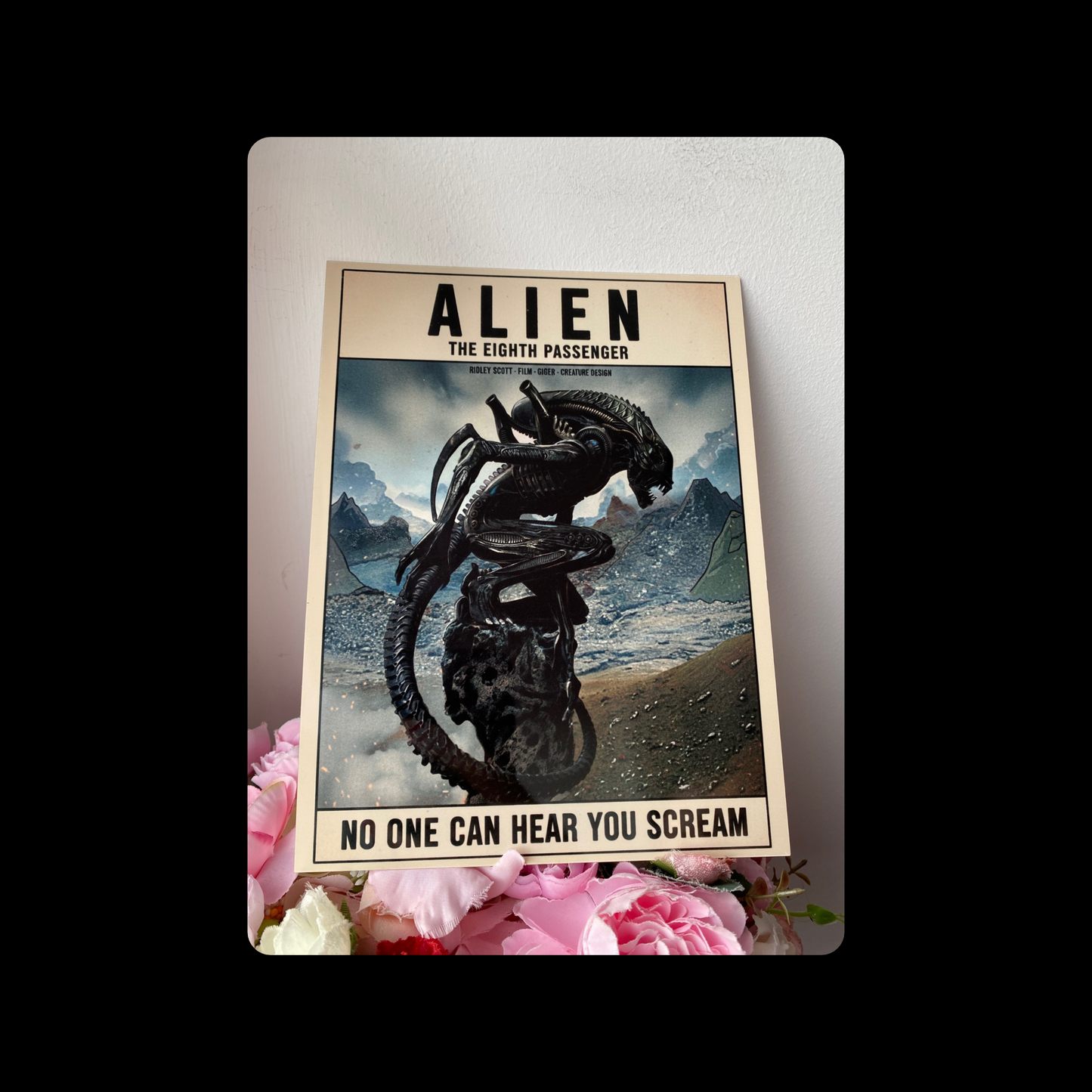 Alien Metal Bar Sign 15cm x 20cm