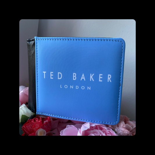 Ted Baker Blue PU Material Wallet