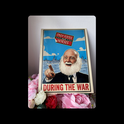 Only Fools & Horses Uncle Albert Metal Bar Sign 15cm x 20cm