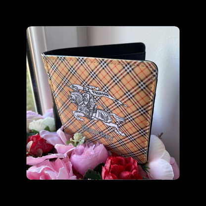 Burberry PU Material Wallet