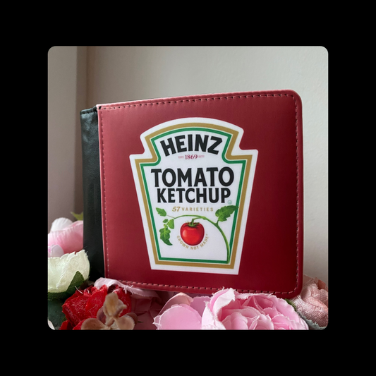 Heinz Tomato Ketchup PU Material Wallet