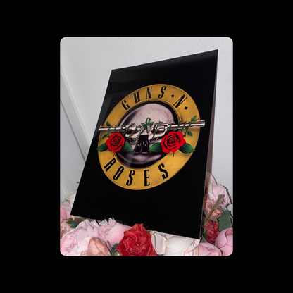 Guns N Roses Metal Bar Sign 15cm x 20cm