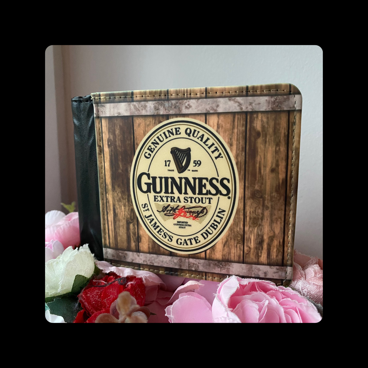 Guinness Barrel PU Material Wallet